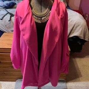 Stunning pink jacket!